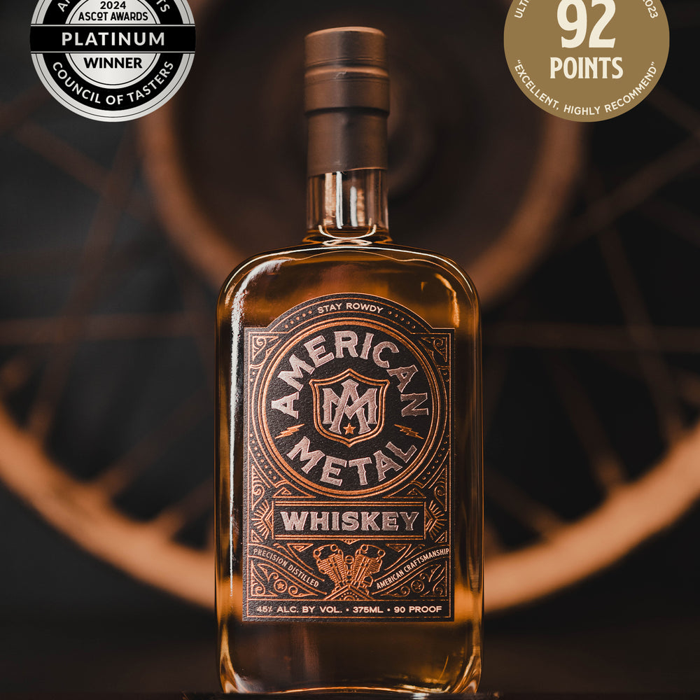 
                  
                    American Metal Whiskey | 750 ML | 375 ML
                  
                