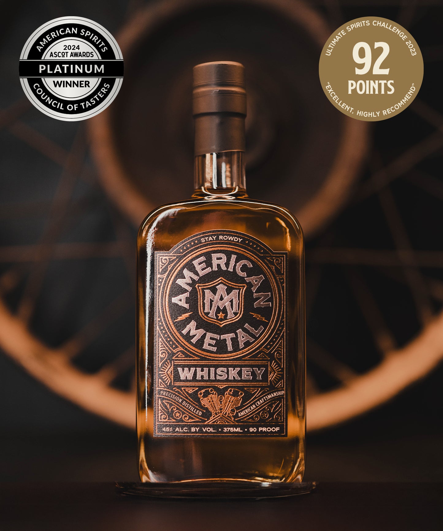 
                  
                    American Metal Whiskey | 750 ML | 375 ML
                  
                