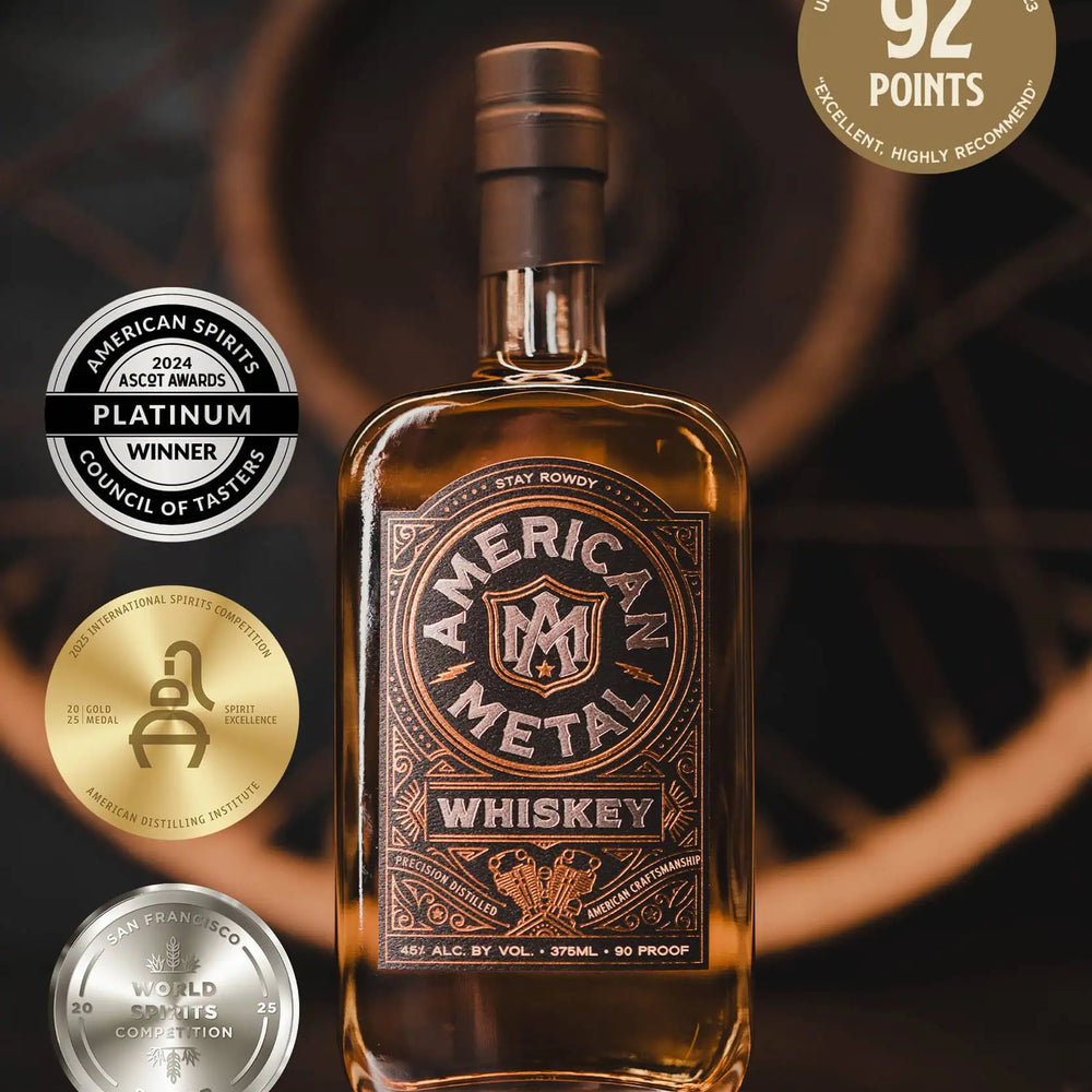 
                  
                    American Metal Whiskey | 750 ML | 375 ML
                  
                