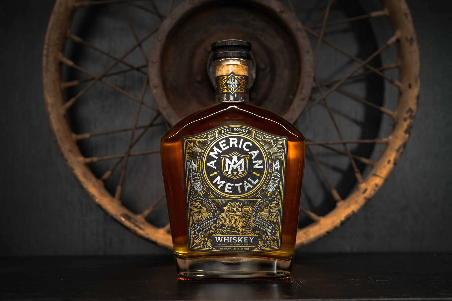 
                  
                    American Metal Whiskey Core V8
                  
                