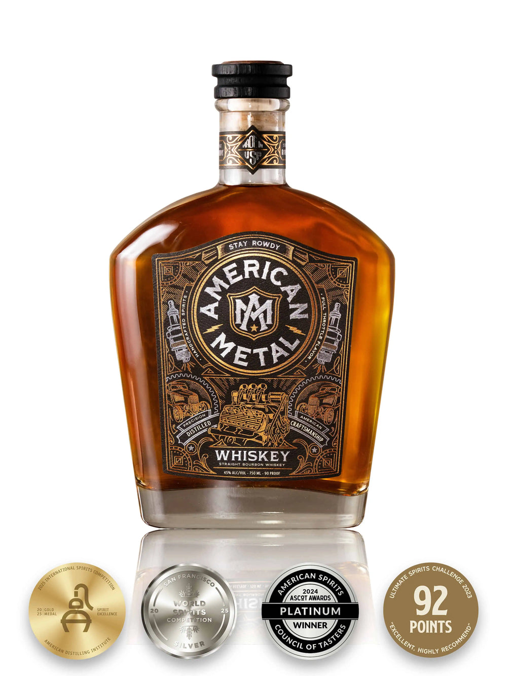 American Metal Whiskey Core V8