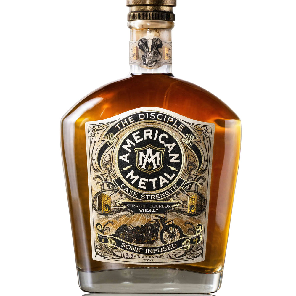 
                  
                    American Metal Whiskey The Disciple cask-strength
                  
                