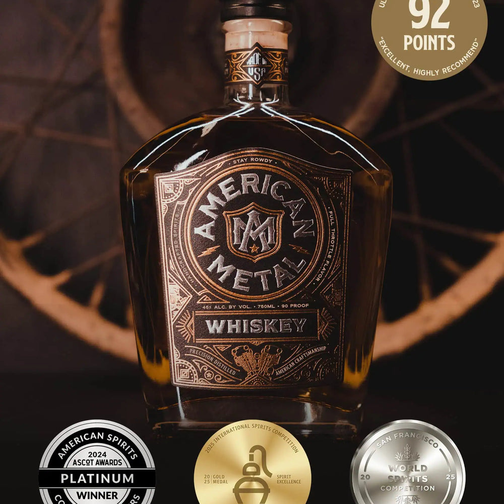 
                  
                    American Metal Whiskey | 750 ML | 375 ML
                  
                