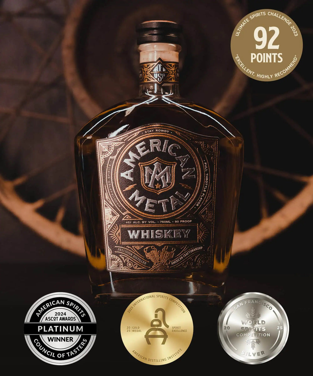 American Metal Whiskey | 750 ML | 375 ML